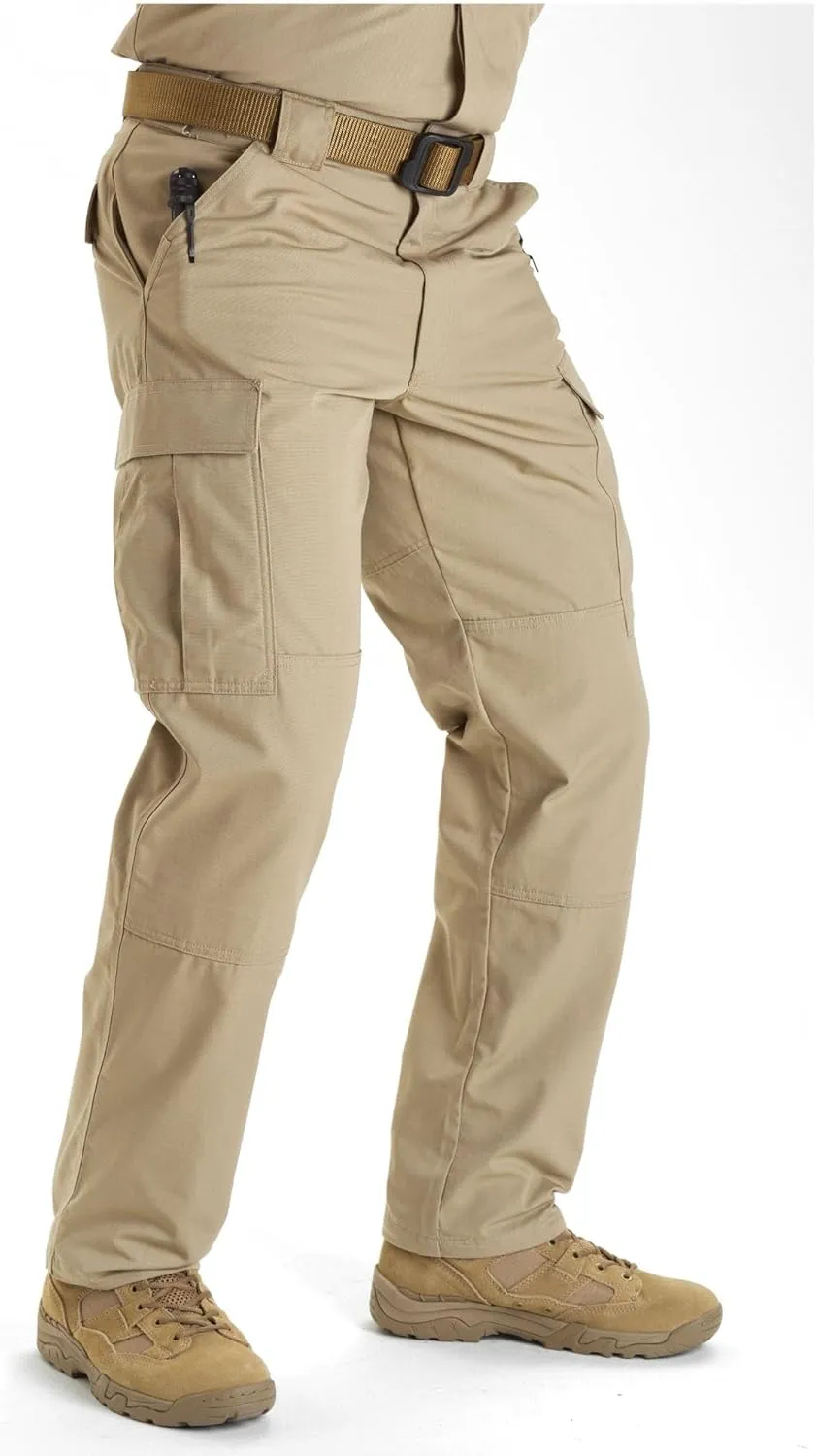 5.11 Tactical Pants for Men, TDU Ripstop Cargo Work Pant for Police, Operator, & Patrol, Style 74003ABR