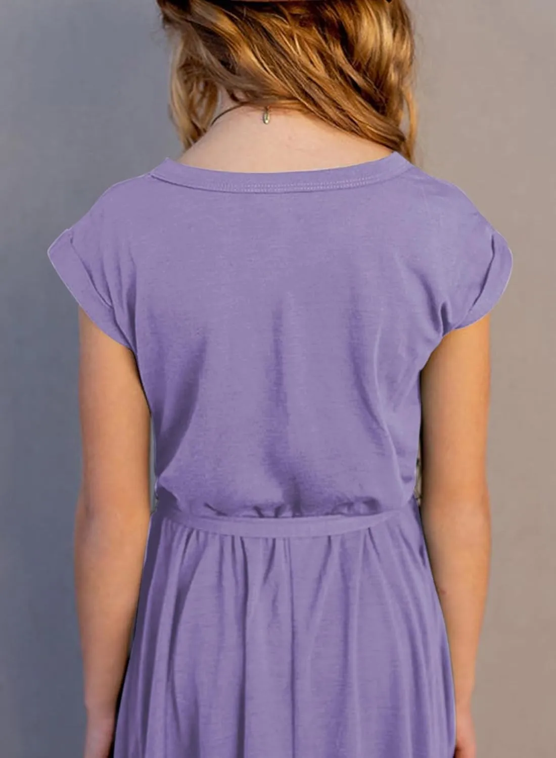 blibean Tween Girl Fashion Swing Dress Boho A-line Dresses 4-13 Years