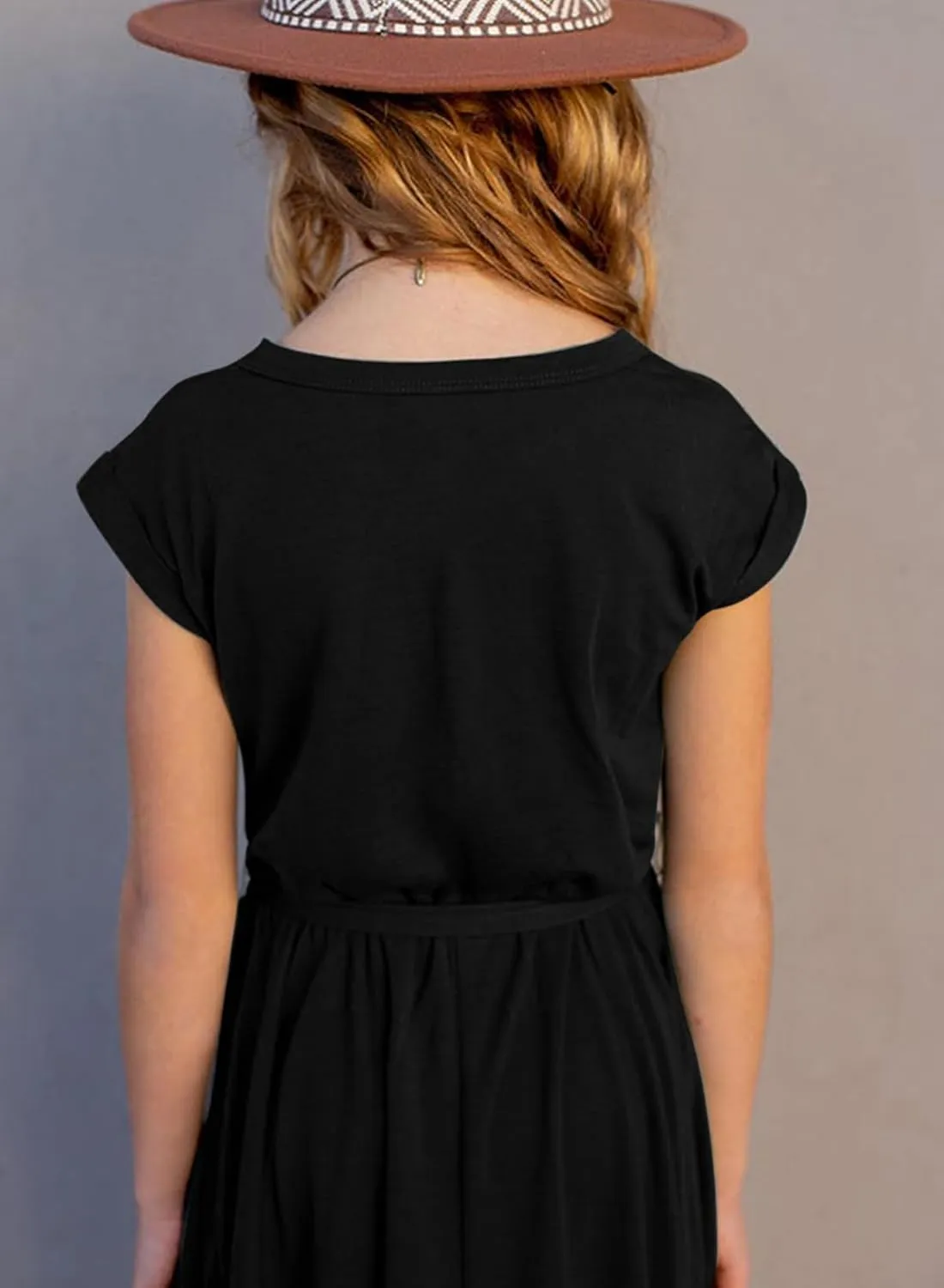 blibean Tween Girl Fashion Swing Dress Boho A-line Dresses 4-13 Years