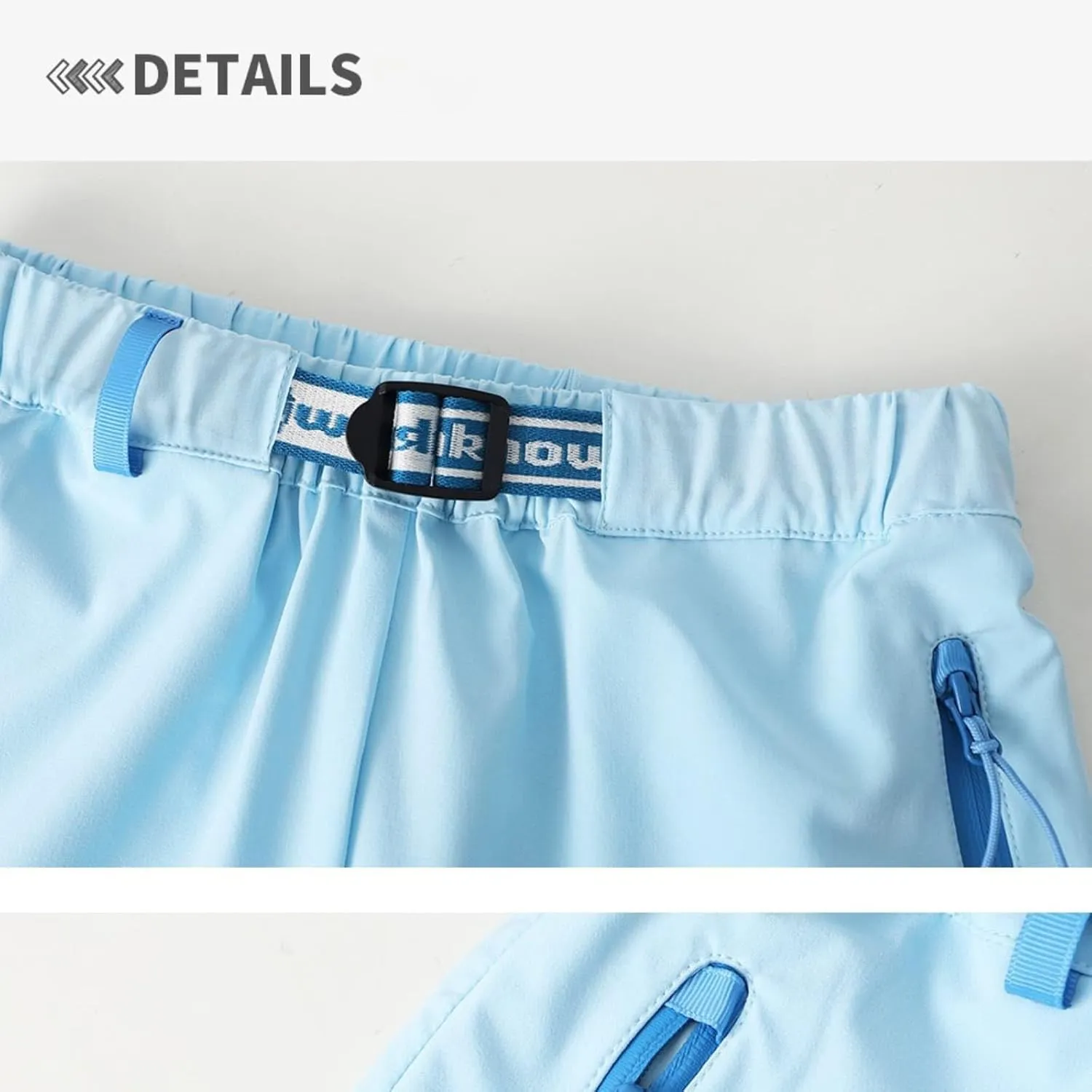 Boys' Convertible Pants - Quick-Dry Waterproof Zip-Off Trousers for Outdoor Hiking & Climbing