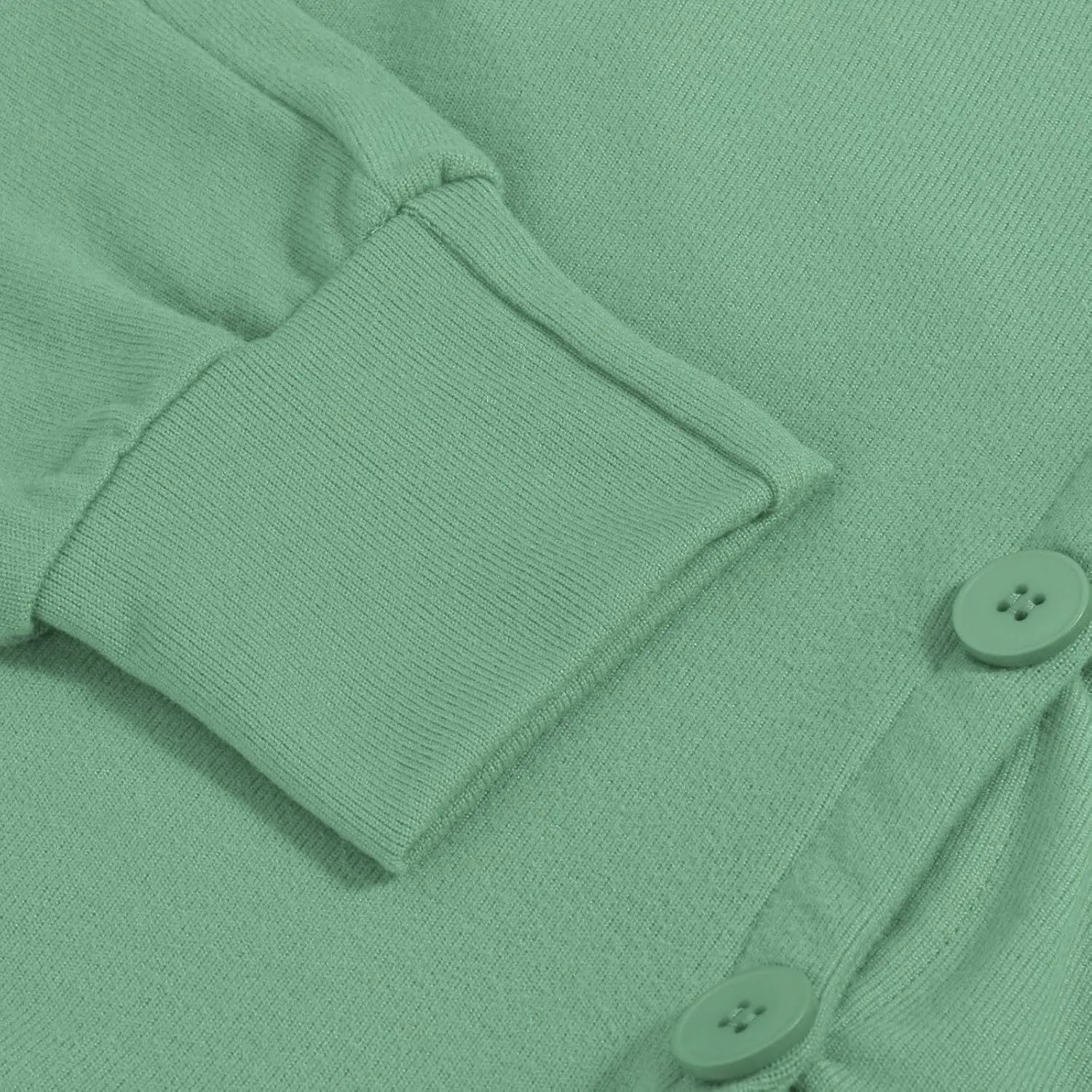 Cardigan Sweaters for women Casual Button Down Long Sleeve Knit Cropped Open Front Sweaters Wool Blend Sweater Jacket