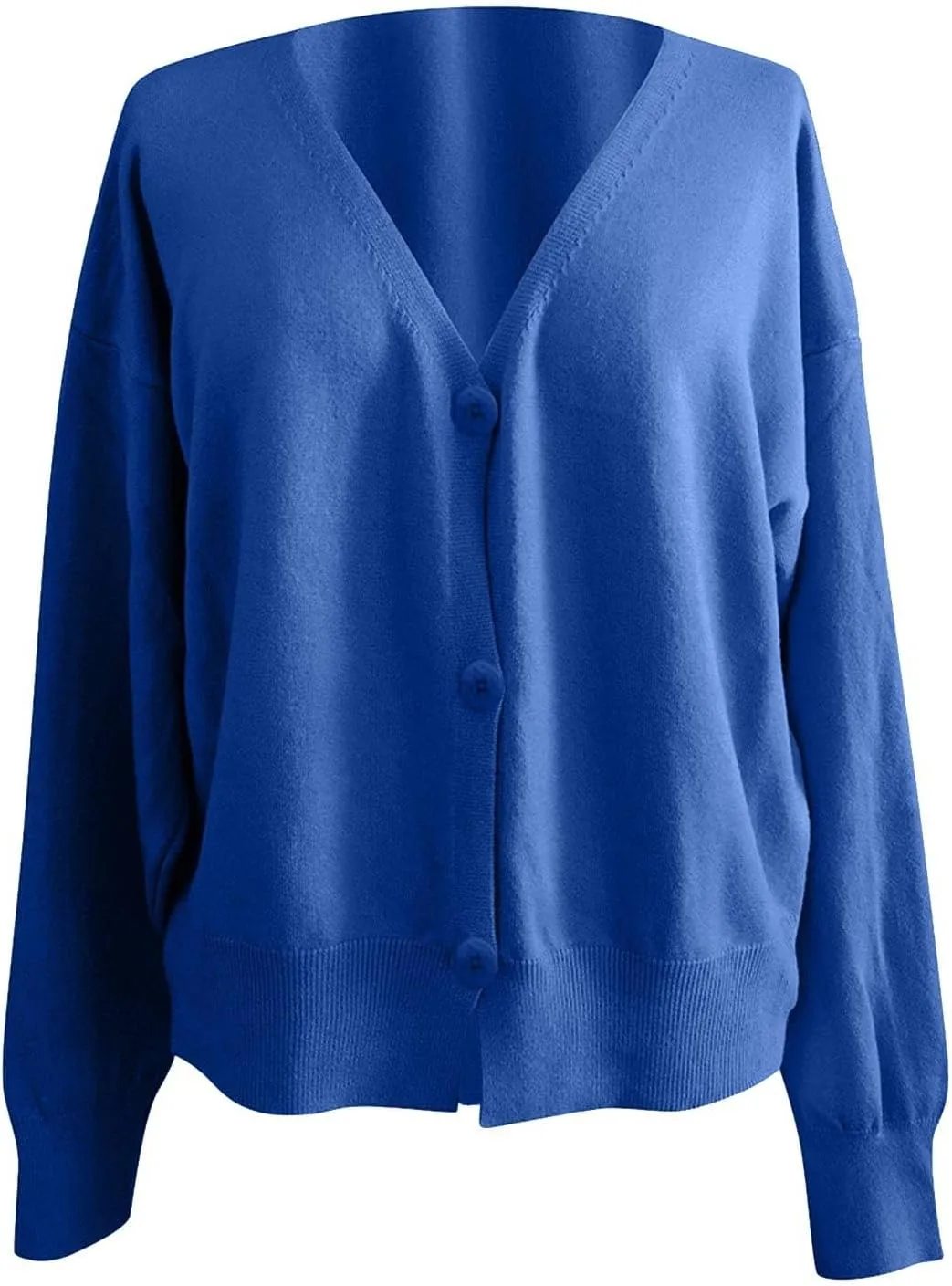 Cardigan Sweaters for women Casual Button Down Long Sleeve Knit Cropped Open Front Sweaters Wool Blend Sweater Jacket
