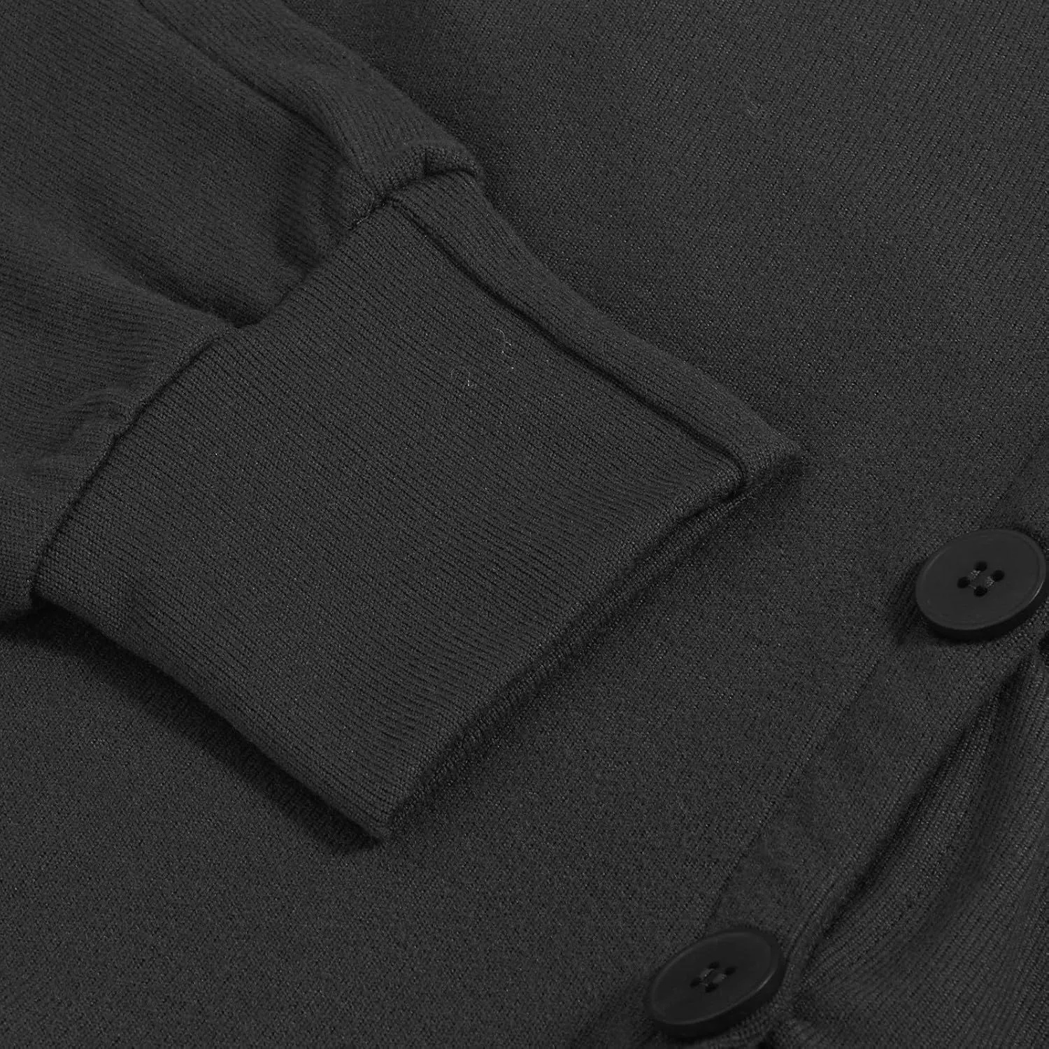Cardigan Sweaters for women Casual Button Down Long Sleeve Knit Cropped Open Front Sweaters Wool Blend Sweater Jacket