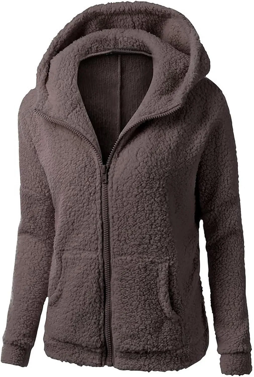 Cardigan Sweaters for women Casual Button Down Long Sleeve Knit Cropped Open Front Sweaters Wool Blend Sweater Jacket