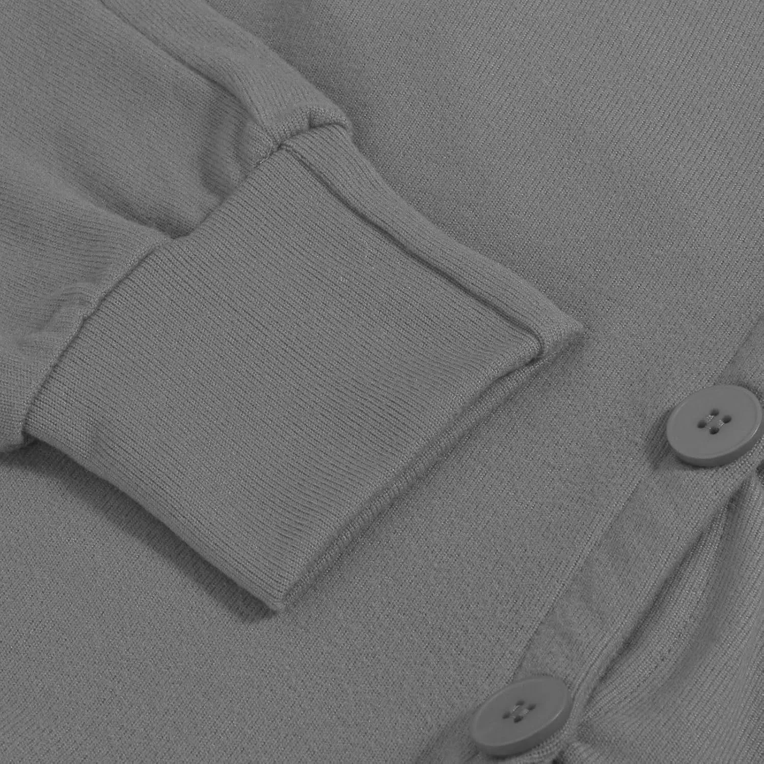 Cardigan Sweaters for Women Casual Button Down Long Sleeve Knit Cropped Open Front Sweaters Wool Blend Sweater Jackets
