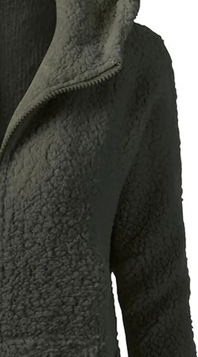 Cardigan Sweaters for Women Casual Button Down Long Sleeve Knit Cropped Open Front Sweaters Wool Blend Sweater Jackets