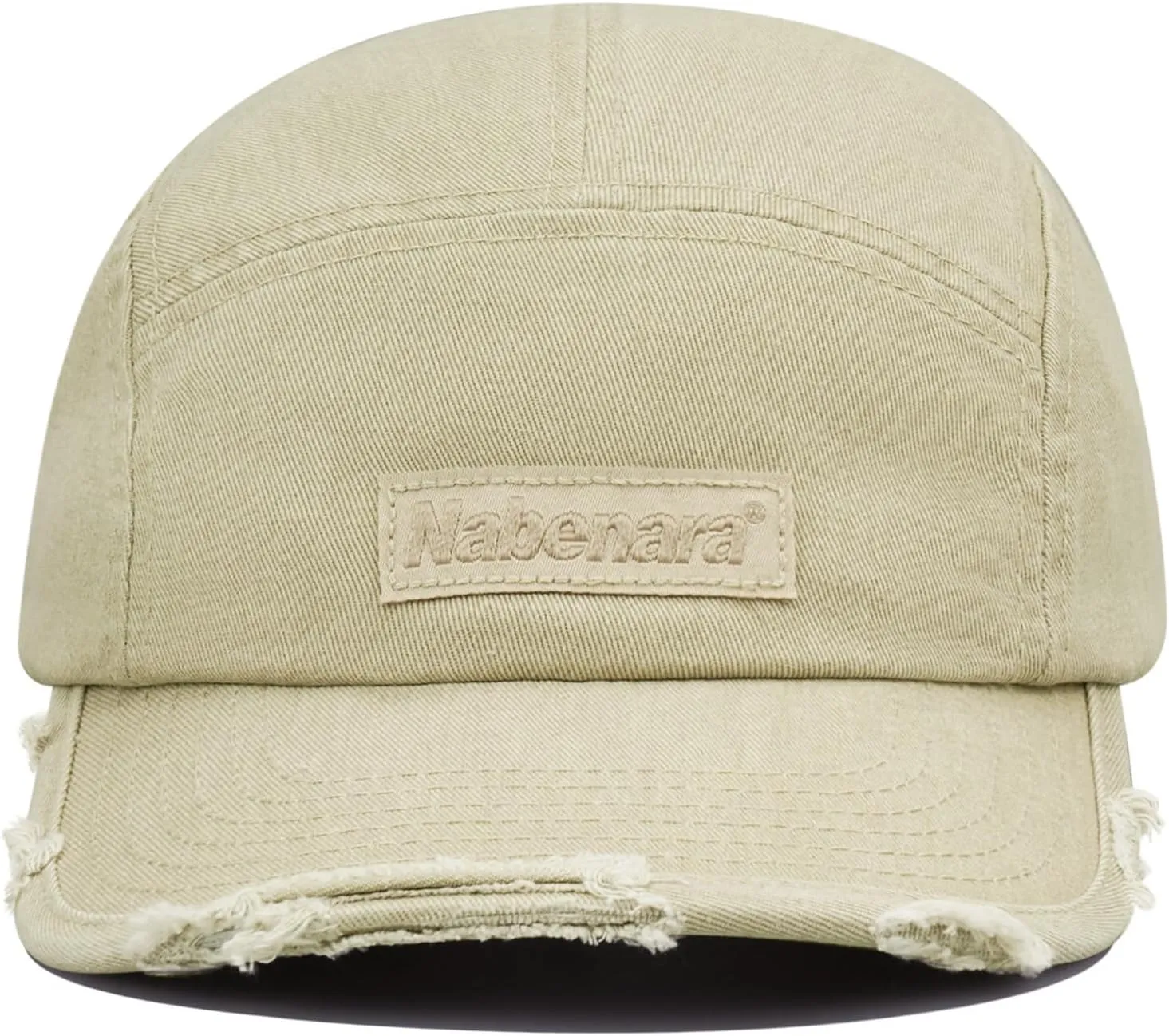 Clakllie 5 Panel Flat Brim Baseball Cap - Washed Cotton, Vintage Dad Hat for Men & Women Street Style Trucker Cap Hip Hop Hat