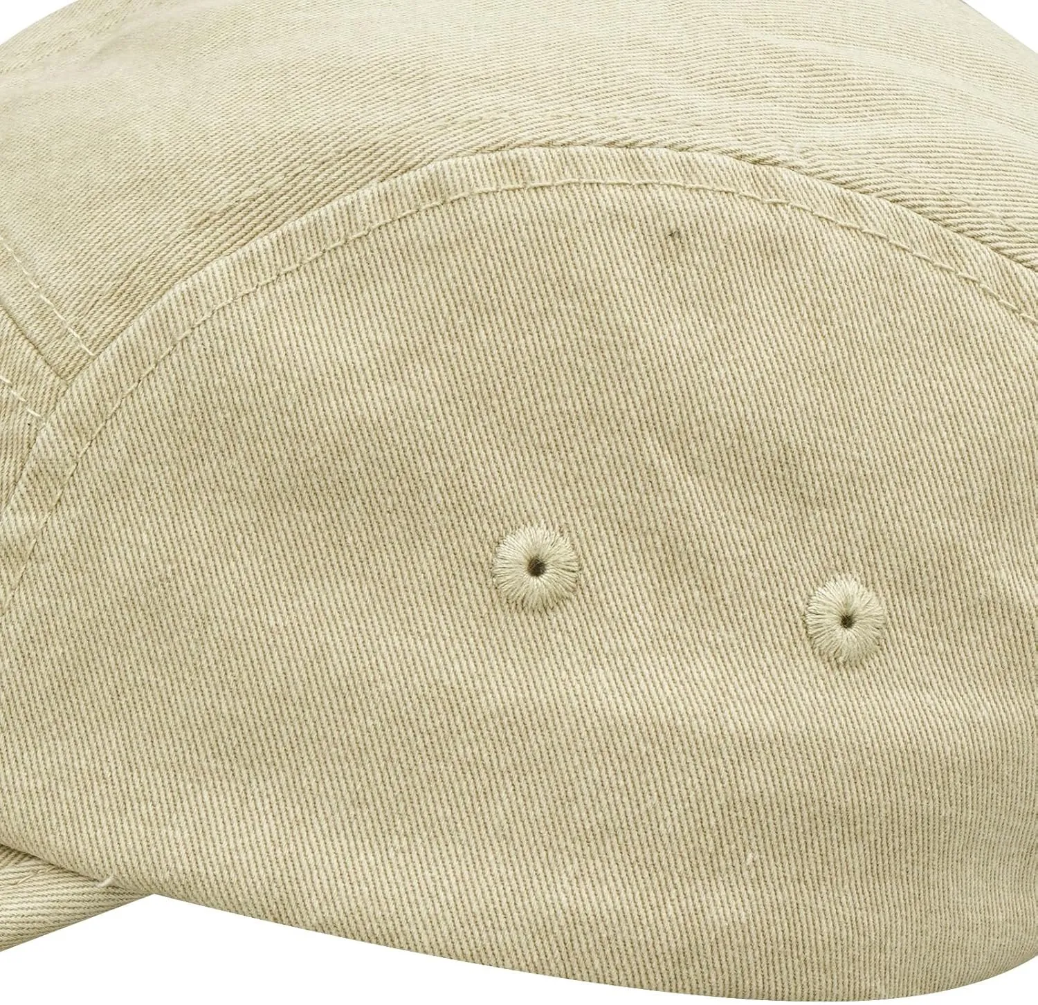 Clakllie 5 Panel Flat Brim Baseball Cap - Washed Cotton, Vintage Dad Hat for Men & Women Street Style Trucker Cap Hip Hop Hat