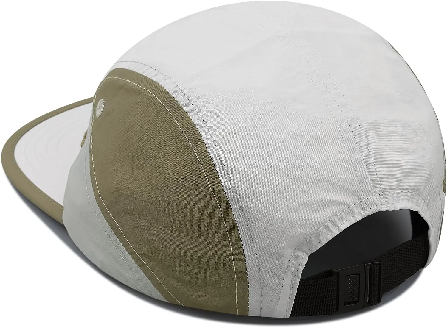 Clakllie 5 Panel Hat for Men Quick Dry Lightweight Running Baseball Cap Flat Brim Hiking Hat Women Outdoor Trekking Hat