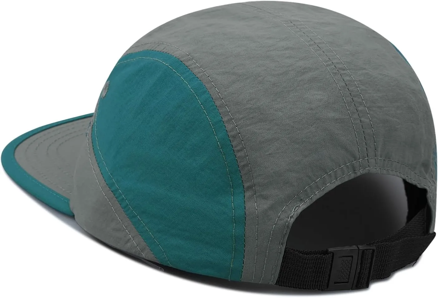 Clakllie 5 Panel Hat for Men Quick Dry Lightweight Running Baseball Cap Flat Brim Hiking Hat Women Outdoor Trekking Hat