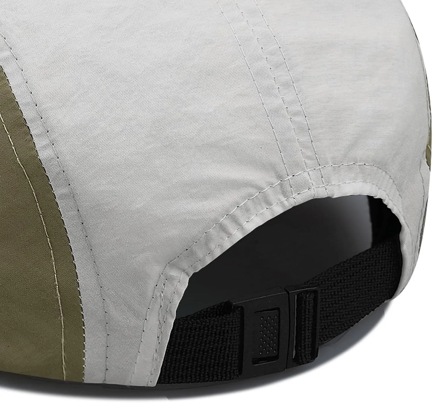 Clakllie 5 Panel Hat for Men Quick Dry Lightweight Running Baseball Cap Flat Brim Hiking Hat Women Outdoor Trekking Hat