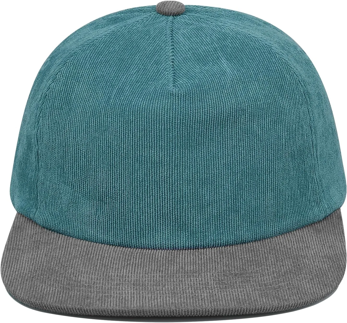 Clakllie Retro Flat Brim Baseball Cap Street Style Trucker Hat Snapback Low Profile Dad Hat Cooling Hip Hop Caps