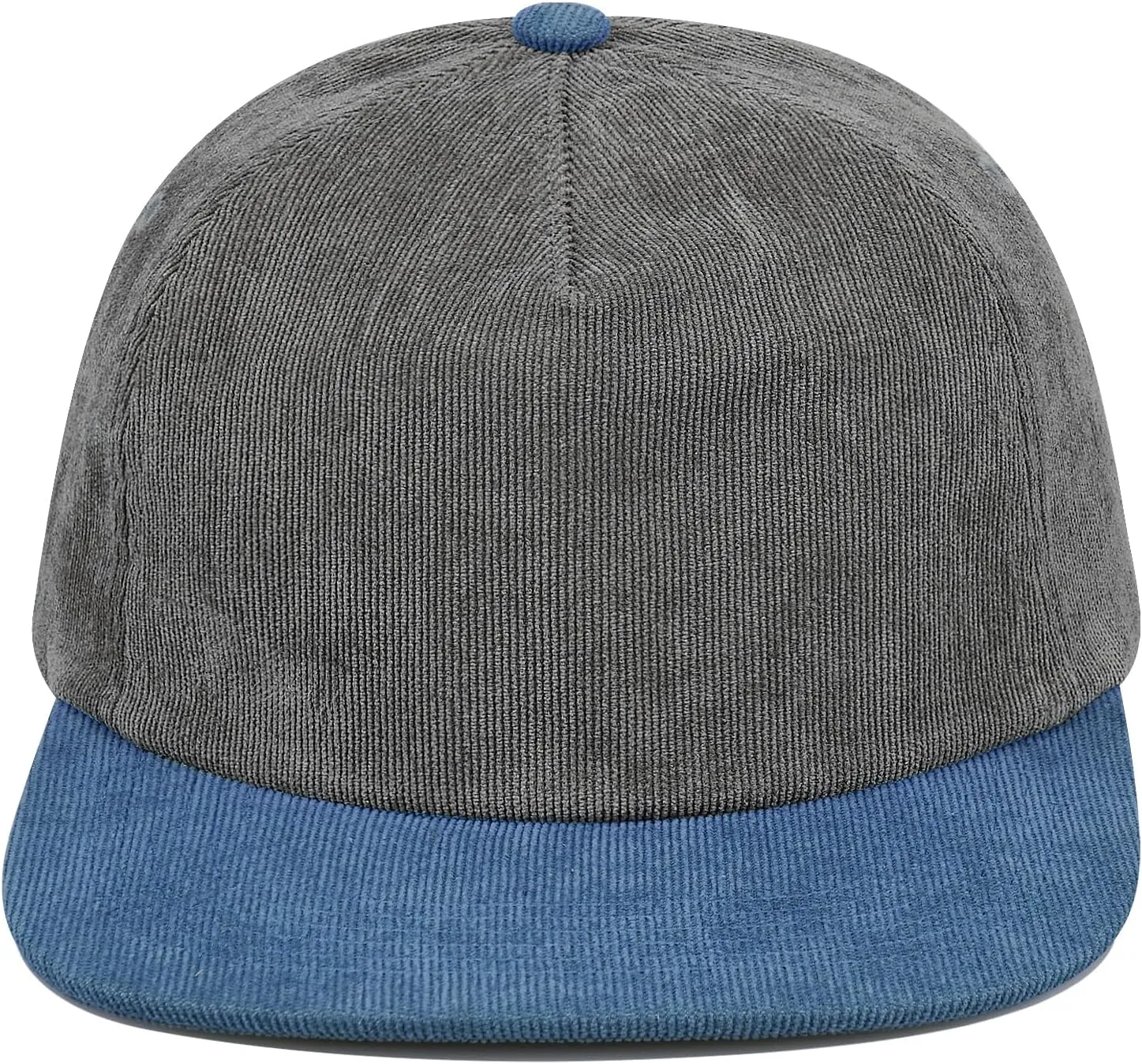 Clakllie Retro Flat Brim Baseball Cap Street Style Trucker Hat Snapback Low Profile Dad Hat Cooling Hip Hop Caps