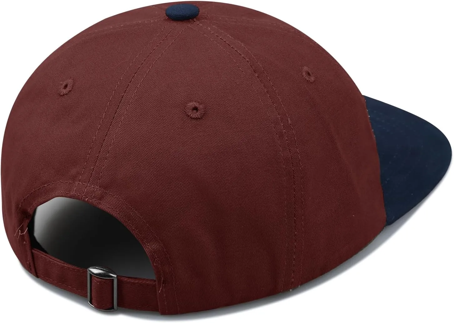 Clakllie Retro Flat Brim Baseball Cap Street Style Trucker Hat Snapback Low Profile Dad Hat Cooling Hip Hop Caps