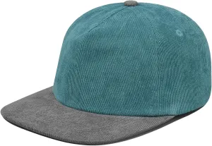 Clakllie Retro Flat Brim Baseball Cap Street Style Trucker Hat Snapback Low Profile Dad Hat Cooling Hip Hop Caps
