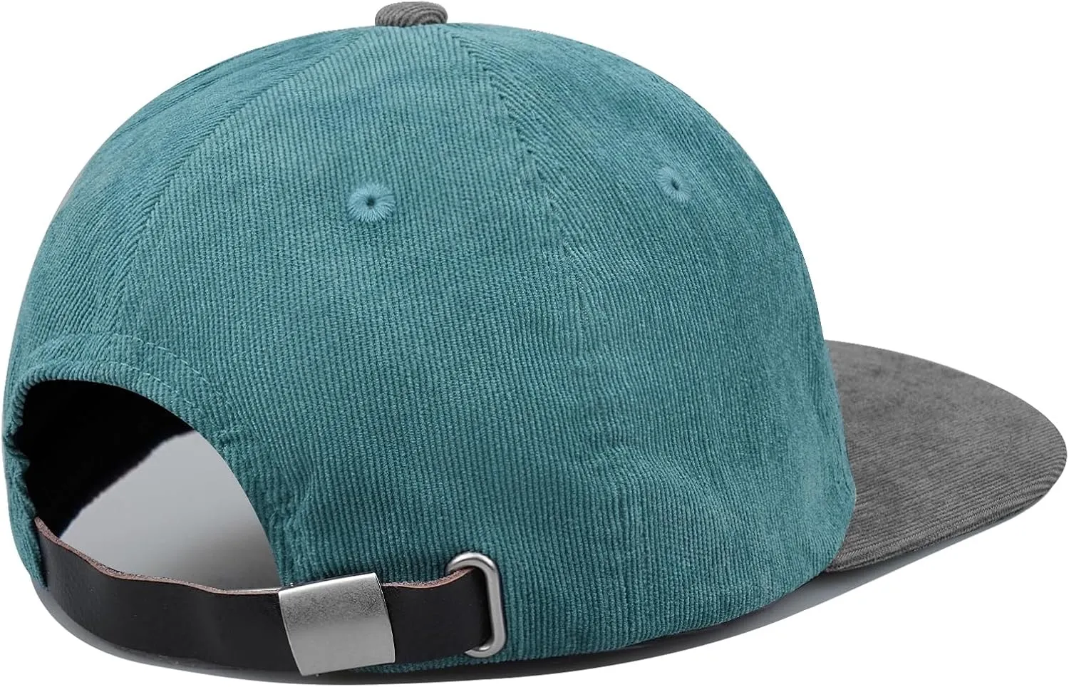 Clakllie Retro Flat Brim Baseball Cap Street Style Trucker Hat Snapback Low Profile Dad Hat Cooling Hip Hop Caps