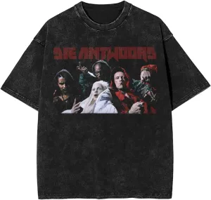 Die Music Antwoord Band Vintage Oversized T Shirt Cotton Summer Round Neck Short Sleeves Tops Unisex