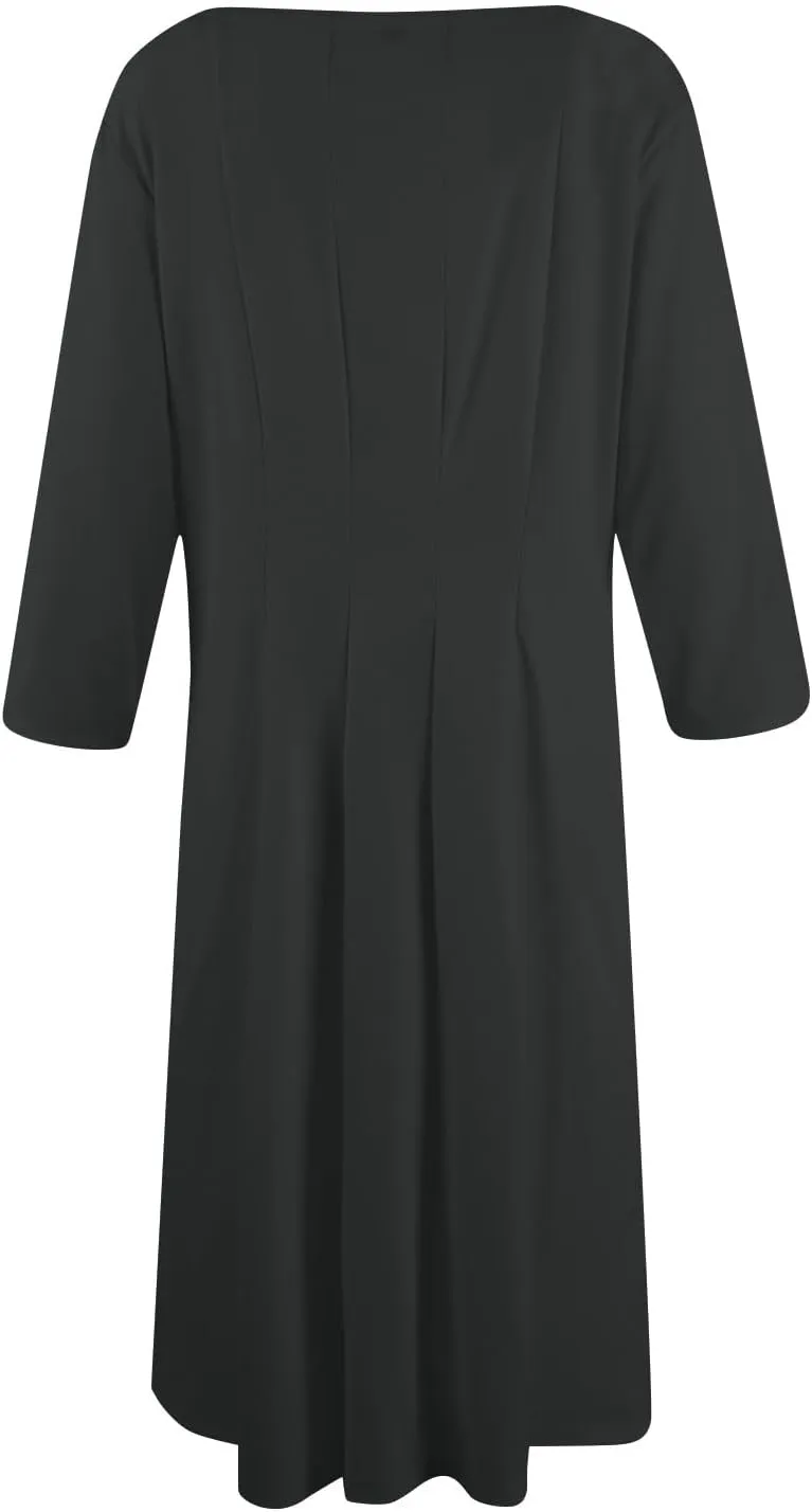 Formal Dresses for Women 2025 Winter Summer Spring Midi 3/4 Sleeve Casual Pleated A Line Dresses