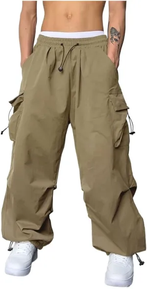 generic Men Pants Casual Summer Wide Leg Trousers Mens Cotton Linen Comfy Baggy Pants Fashoin Solid Elastic Wasit Loungewear