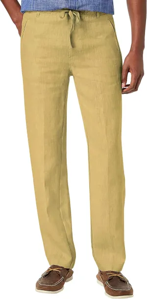 Hat and Beyond Mens Premium Soft Linen Pants Wrinkle Resistant Flat Front Classic Slacks
