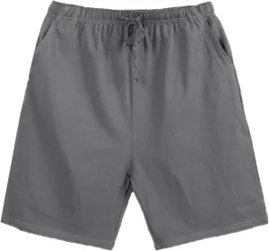JEsilunmaMY Men's Cotton Pajama Shorts Elastic Waist Plaid Loose Lounge Sleep Shorts Casual Loose Pocket Sweat Short Pants
