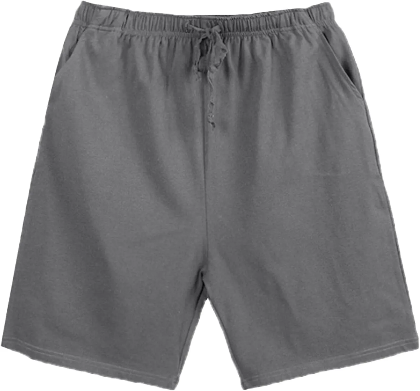 JEsilunmaMY Men's Cotton Pajama Shorts Elastic Waist Plaid Loose Lounge Sleep Shorts Casual Loose Pocket Sweat Short Pants