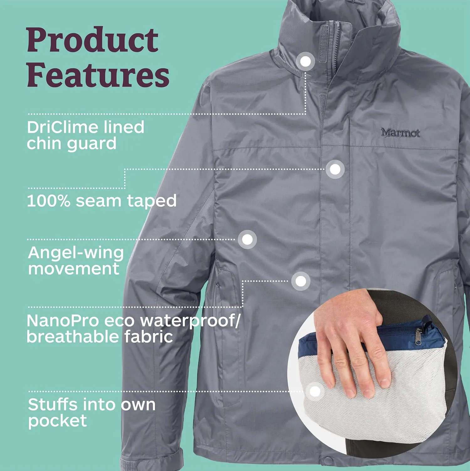 MARMOT Men's Precip Eco Jacket