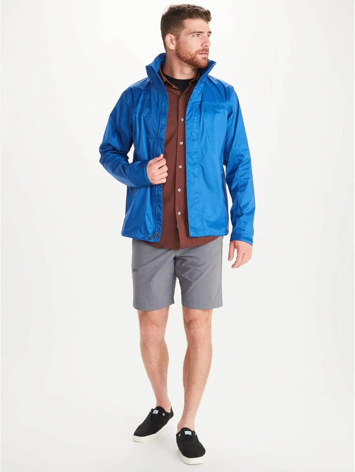 MARMOT Men's Precip Eco Waterproof Rain Jacket - 100% Recycled, Breathable, Lightweight, Packable Raincoat