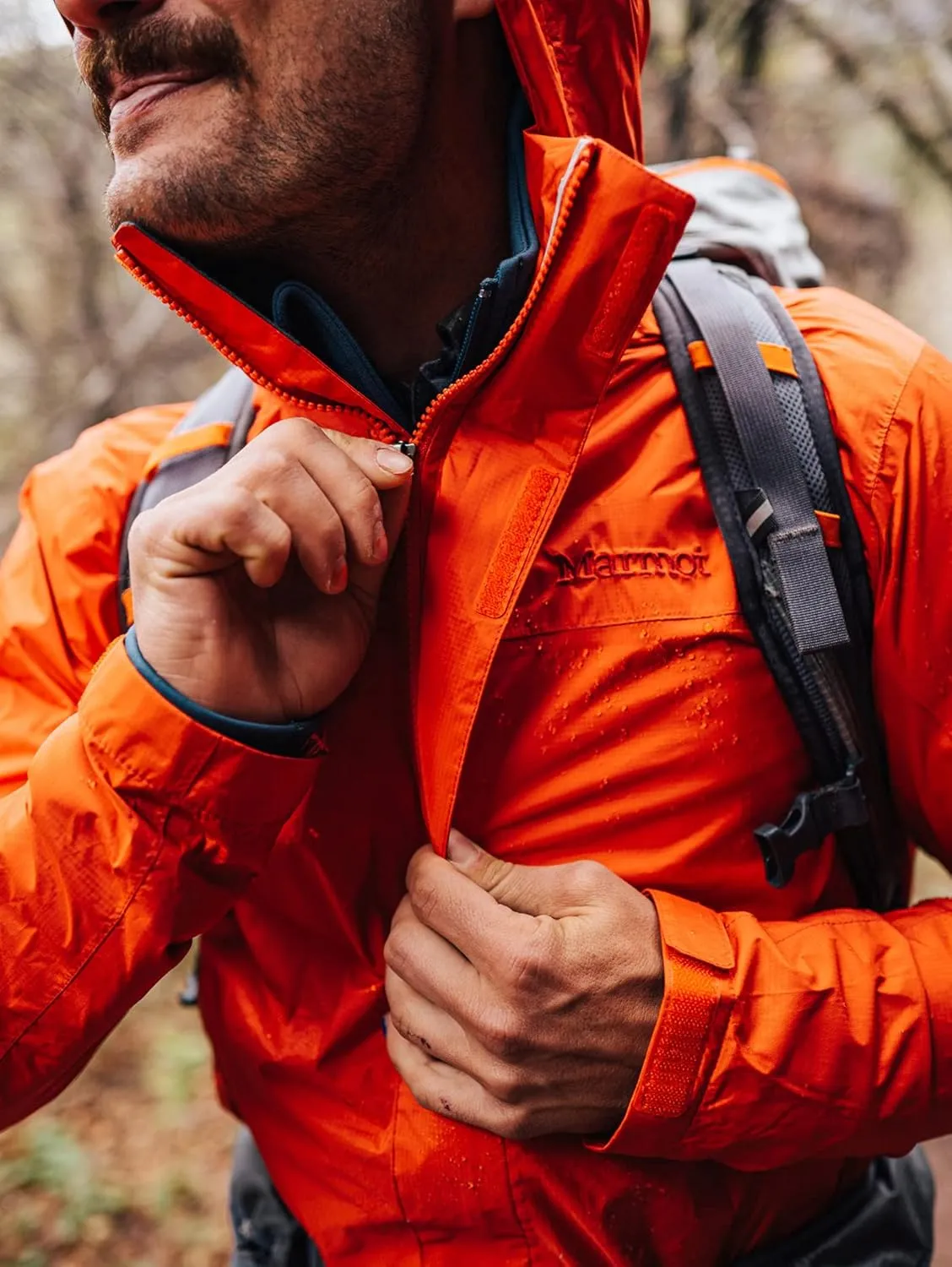 MARMOT Men's Precip Eco Waterproof Rain Jacket - 100% Recycled, Breathable, Lightweight, Packable Raincoat