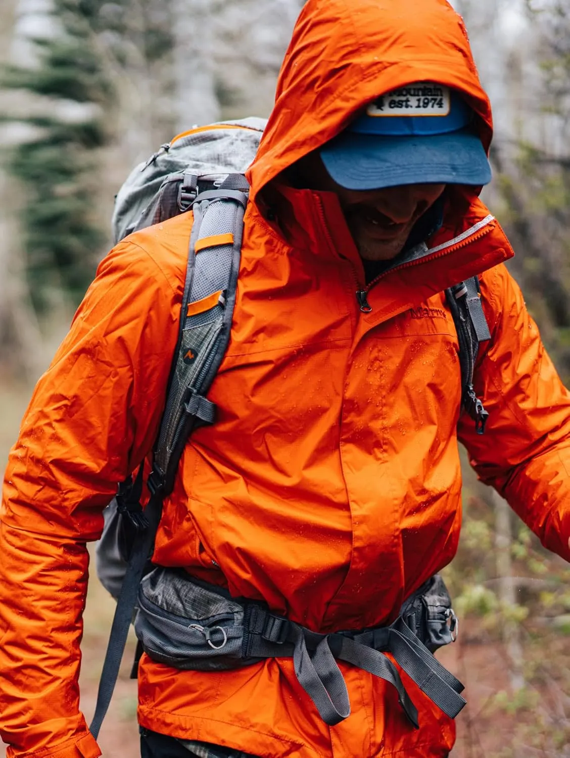 MARMOT Men's Precip Eco Waterproof Rain Jacket - 100% Recycled, Breathable, Lightweight, Packable Raincoat
