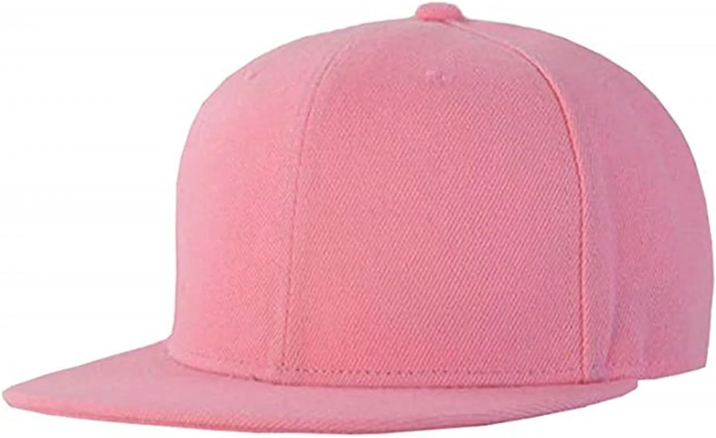 Men Women Hip Hop Plain Snapback Hats Personalized Flat Brim Outdoors Sun Visors Add Picture/Text/Logo Custom Baseball Caps