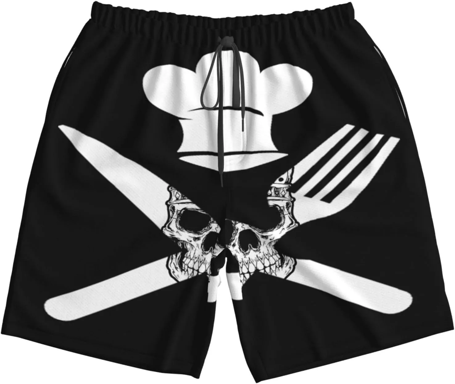 Men's Beach Shorts Drawstring Quick Dry Running Shorts Comfortable Loose Gym Shorts Swimsuit Pants with Pockets
