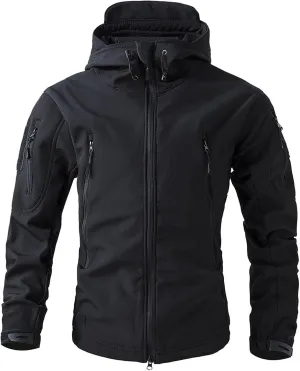 Men's Camo Hoodie & Tactical Jackets for Hunting, Skiing, and Winter - Warm & Stylish Outdoor Gear