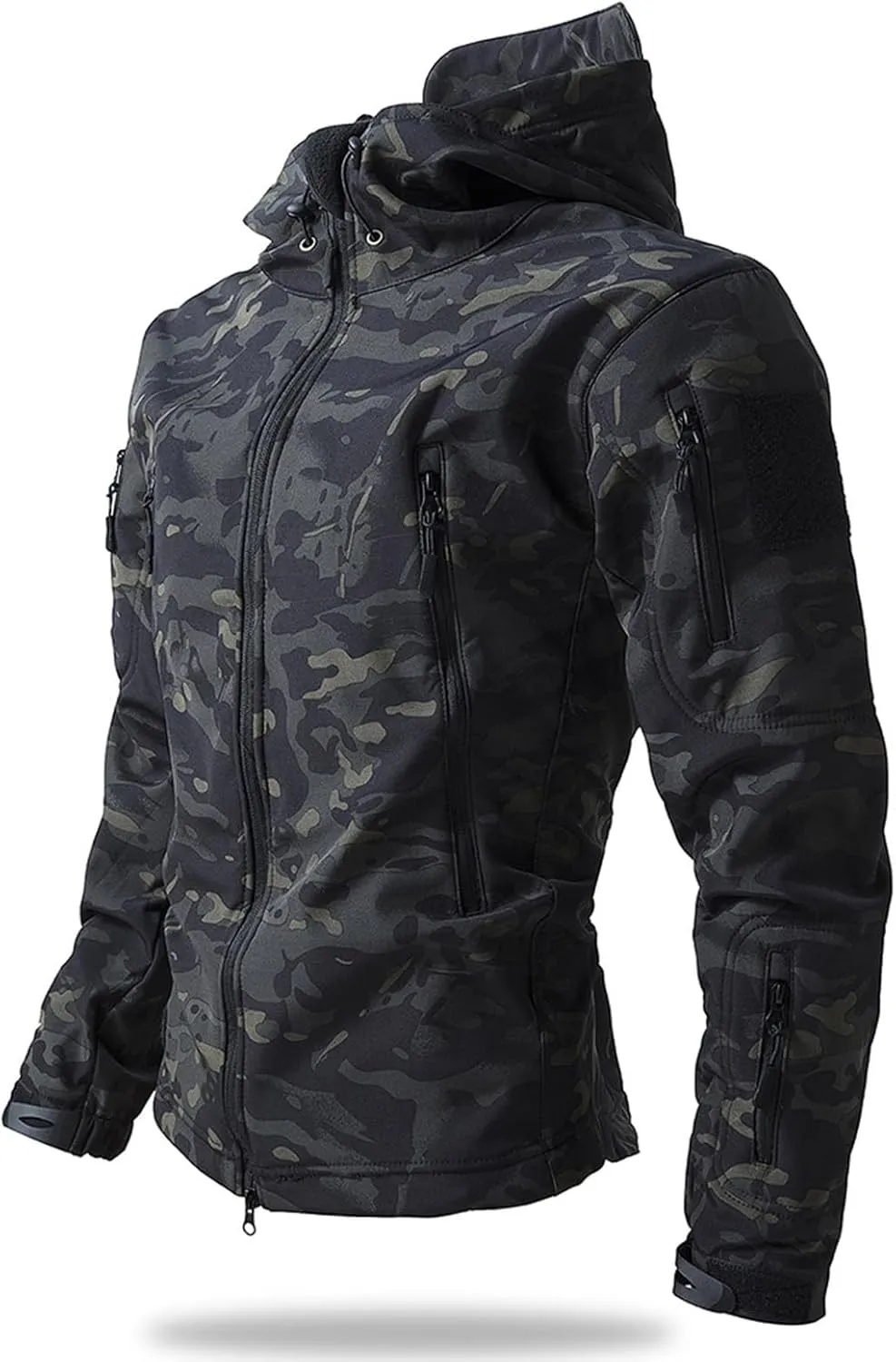 Men's Camo Hoodie & Tactical Jackets for Hunting, Skiing, and Winter - Warm & Stylish Outdoor Gear