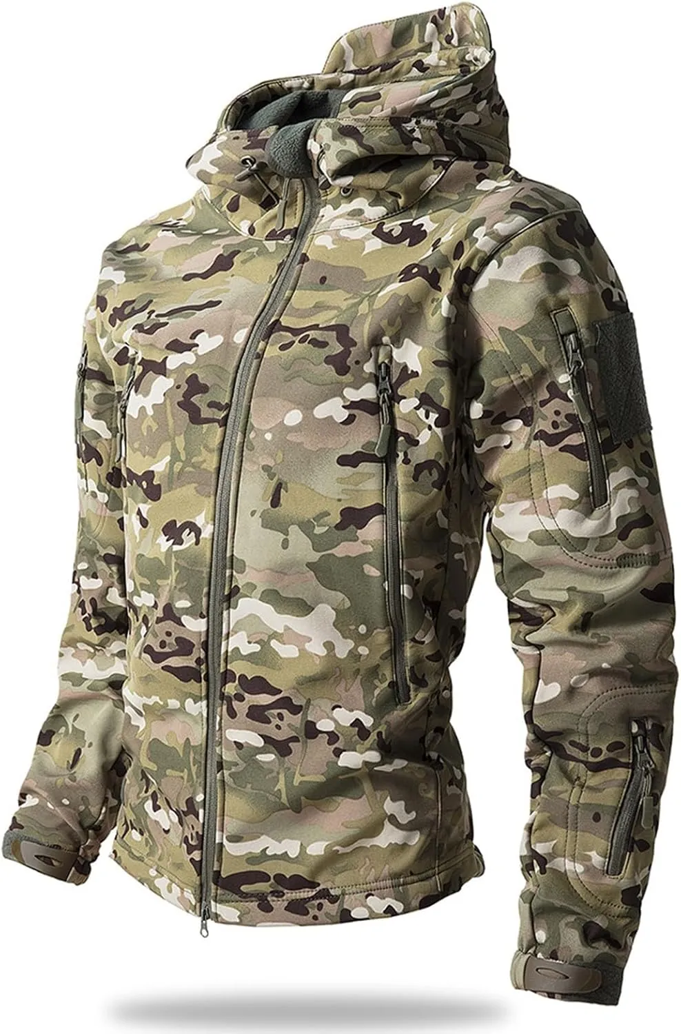Men's Camo Hoodie & Tactical Jackets for Hunting, Skiing, and Winter - Warm & Stylish Outdoor Gear
