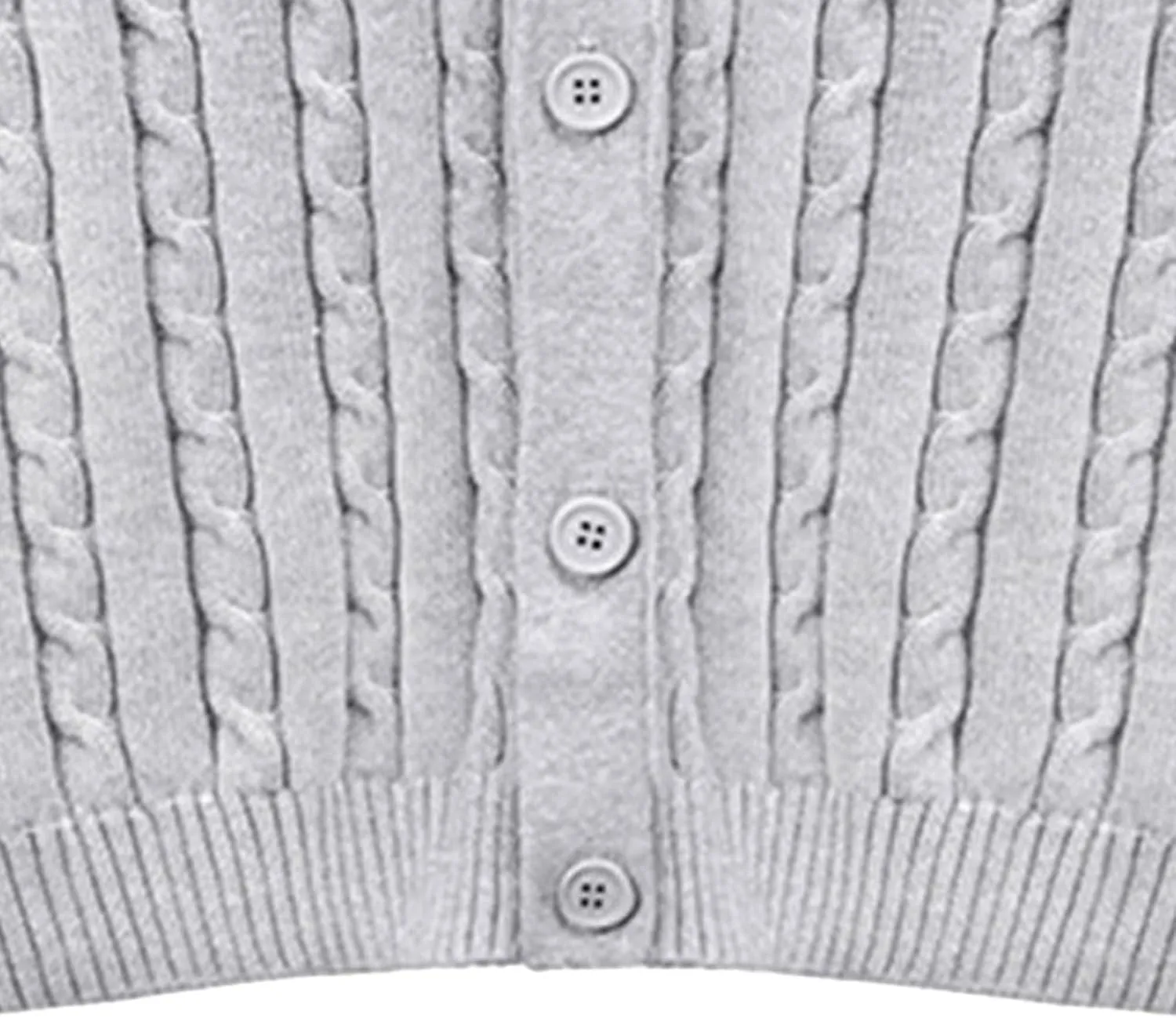 Men's Cardigan V Neck Casual Sweater Cable Cotton Button Down Sweater Loose Fit Open Front Sweaters