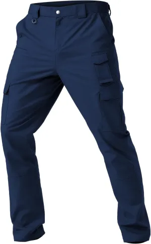 Men's Cargo Work Pants Water Resistant Tactical Pants 29.1" Lightweight Hiking Ripstop Pants Outdoor Apparel