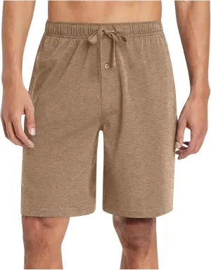 Mens Casual Shorts Elastic Waist Drawstring Lounge Shorts Summer Beach Shorts Loose Fit Teen Boys Baskeball Shorts