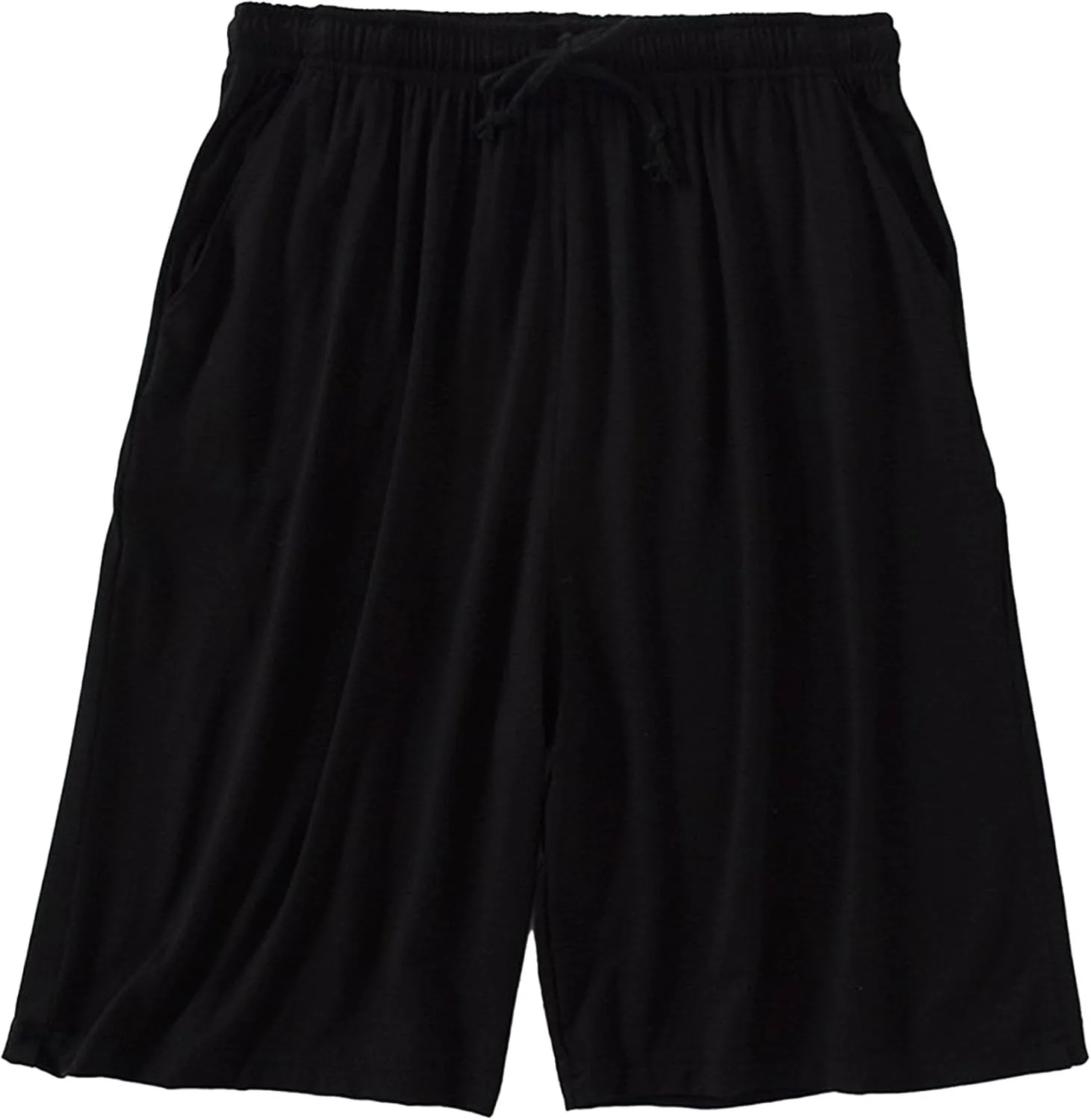 Men's Plus Size Pajama Shorts Soft Comfortable Breathable Lounge Shorts Casual Loose Drawstring Sleep Shorts
