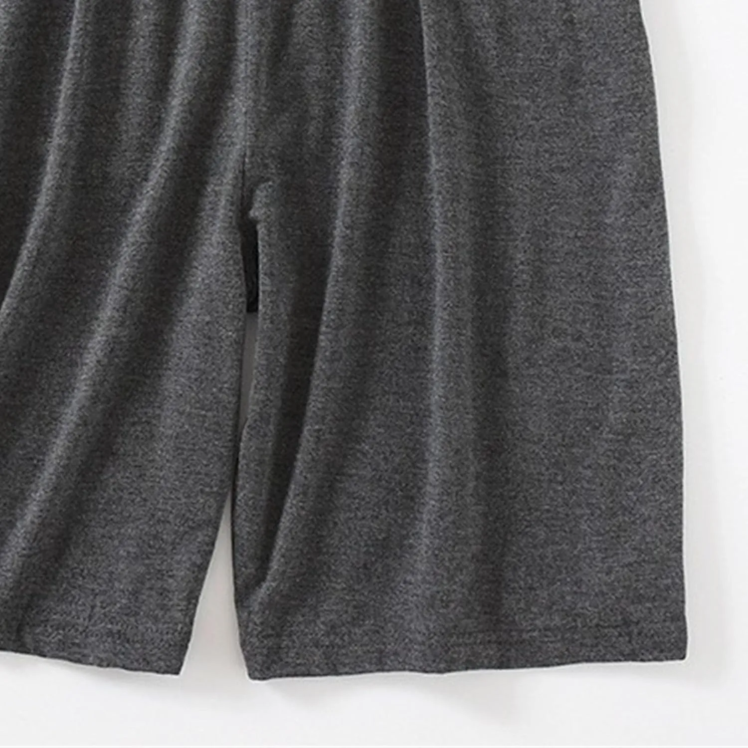 Men's Plus Size Pajama Shorts Soft Comfortable Breathable Lounge Shorts Casual Loose Drawstring Sleep Shorts