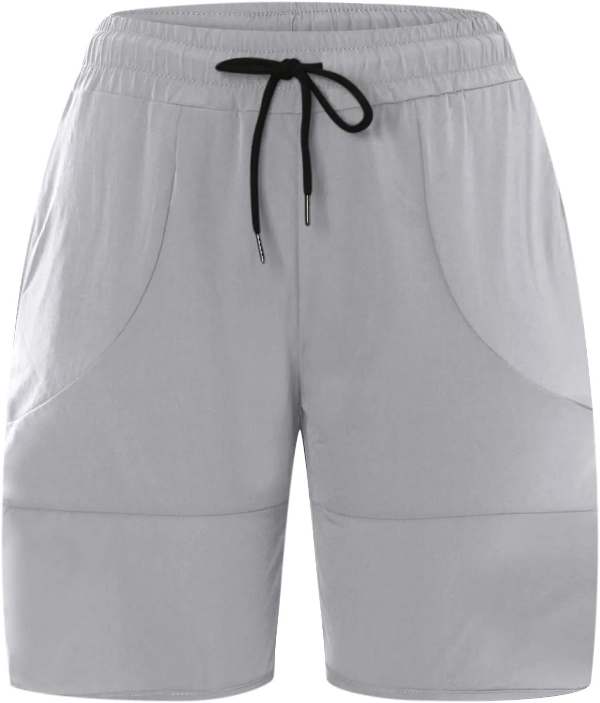 Men's Quick Dry Workout Shorts - 7" Gym Athletic Running Shorts Elastic Waist Exercise Fitness Shorts with Pockets