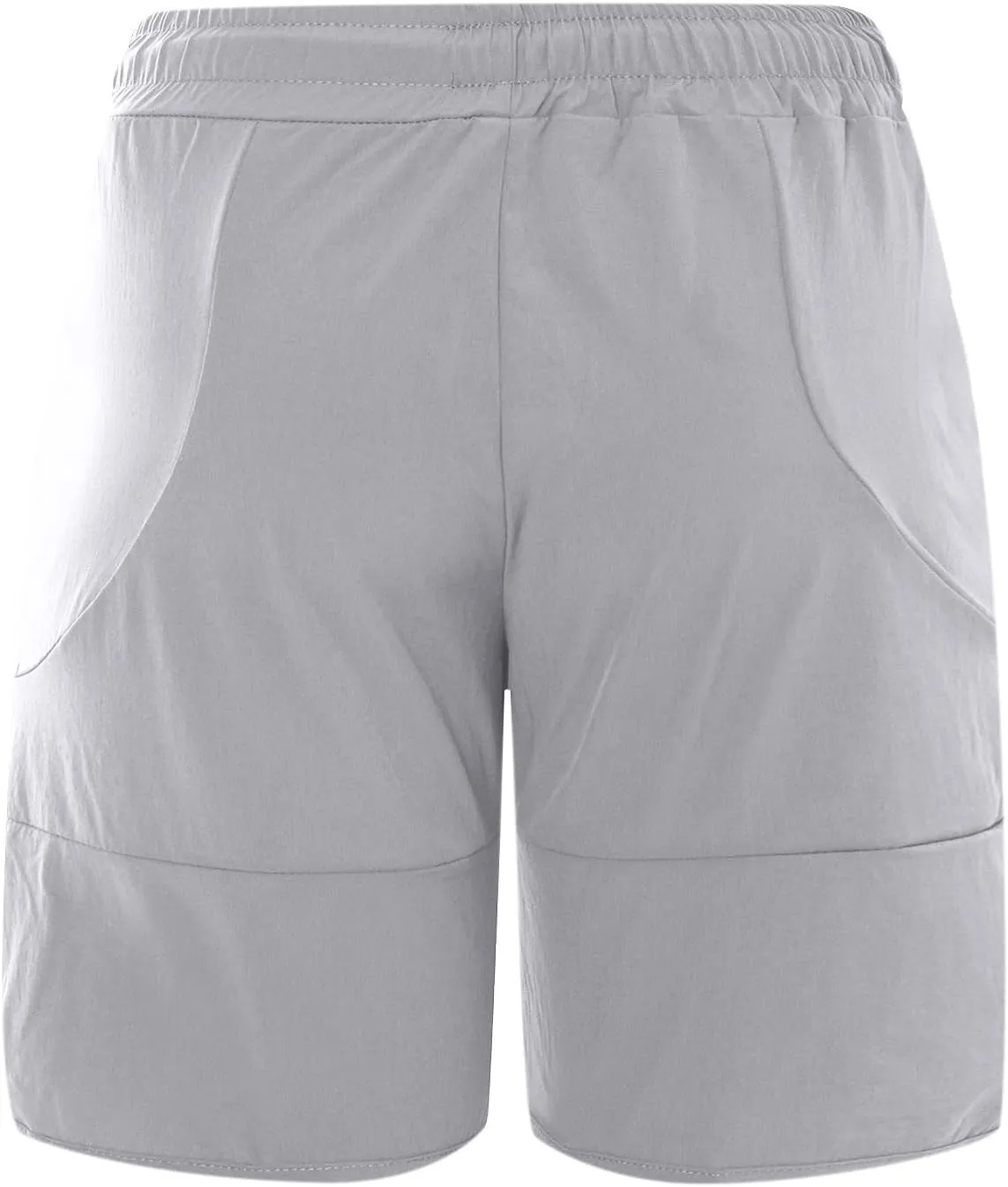 Men's Quick Dry Workout Shorts - 7" Gym Athletic Running Shorts Elastic Waist Exercise Fitness Shorts with Pockets