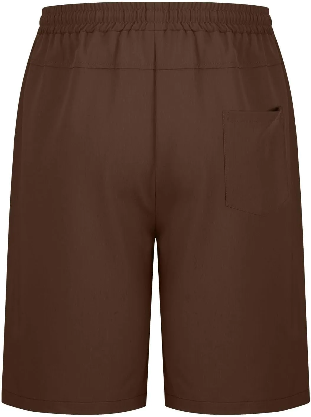 Mens Shorts Bermuda Shorts for Men Big and Tall Casual Loose Fit Shorts Elastic Waist Lightweight Summer Beach Shorts