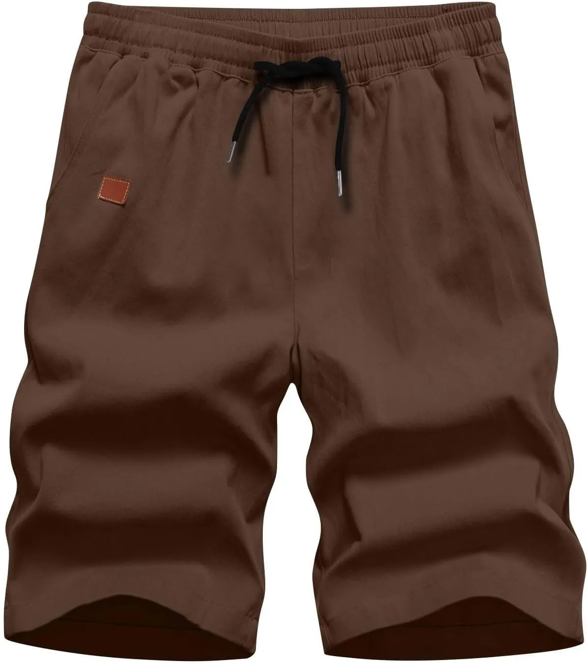 Mens Shorts Bermuda Shorts for Men Big and Tall Casual Loose Fit Shorts Elastic Waist Lightweight Summer Beach Shorts