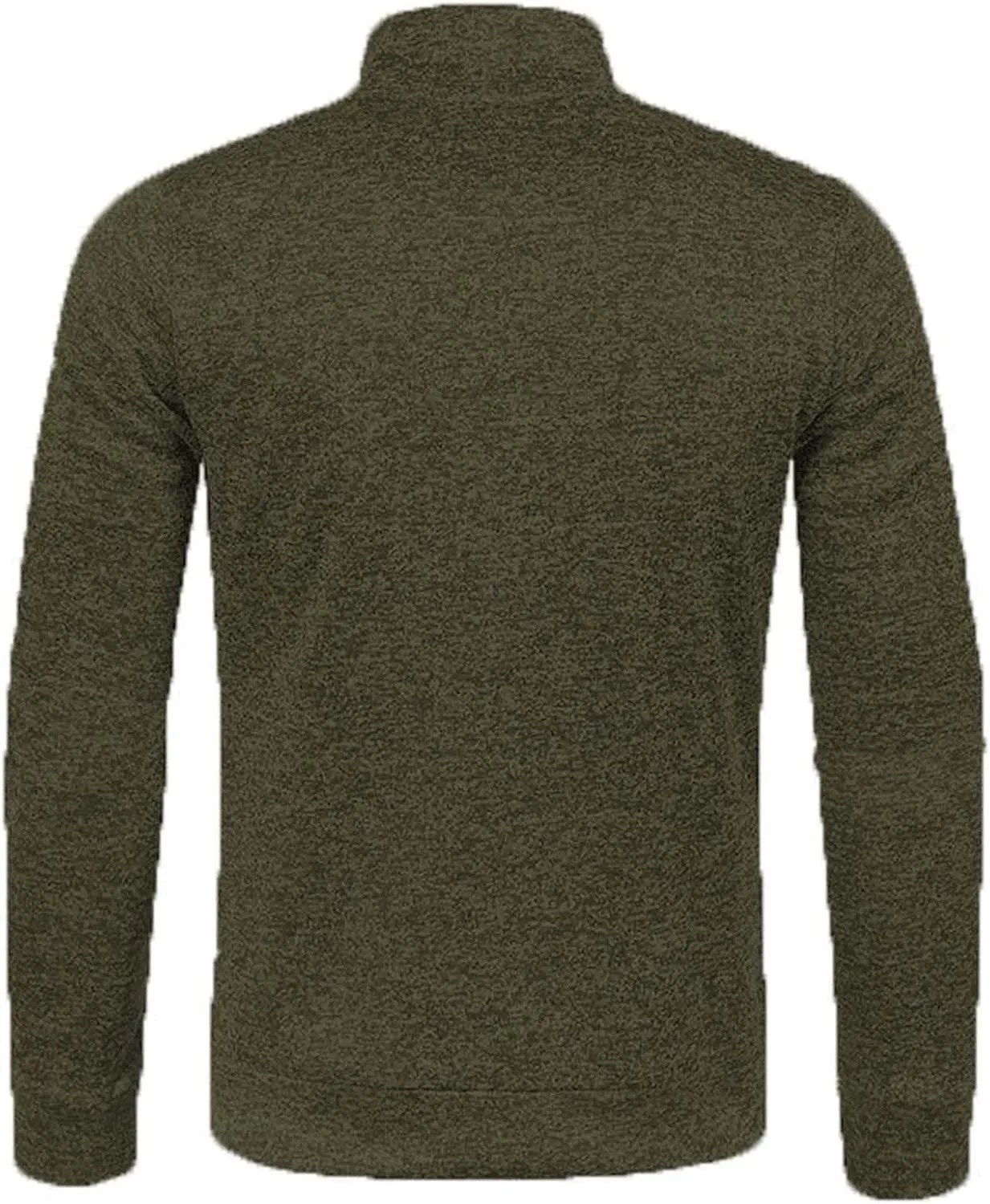 Mens Sweater Cardigan Full Zip Knitted Long Sleeve Sweaters Trendy Lightweight Casual Stand Collar Solid Cardigans