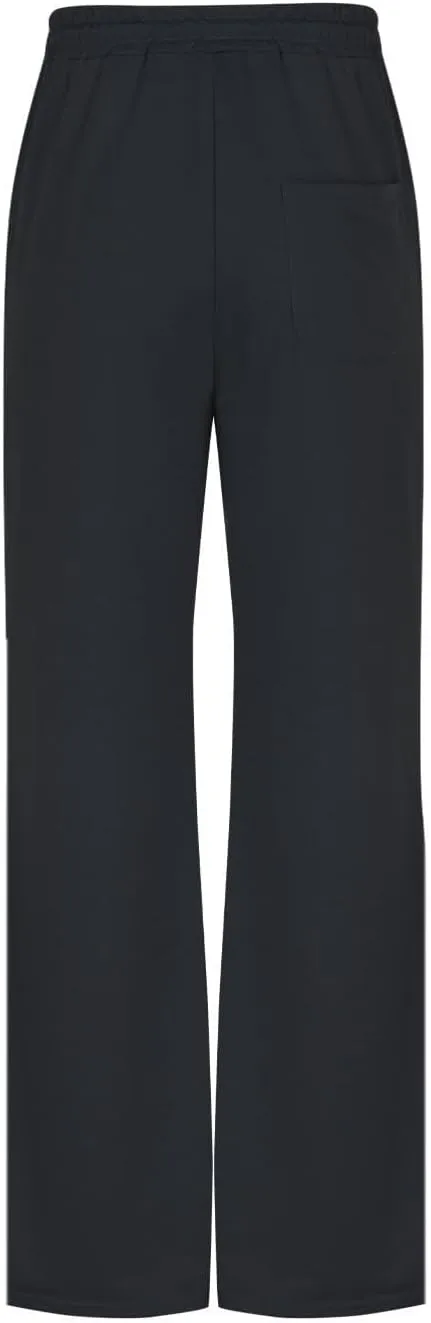 Mens Sweatpants Joggers Fleece Sweatpants Men Comfy Work Pants Straight Leg Elastic Waist Pants Drawstring Sweatpants