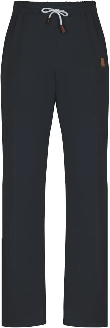 Mens Sweatpants Joggers Fleece Sweatpants Men Comfy Work Pants Straight Leg Elastic Waist Pants Drawstring Sweatpants