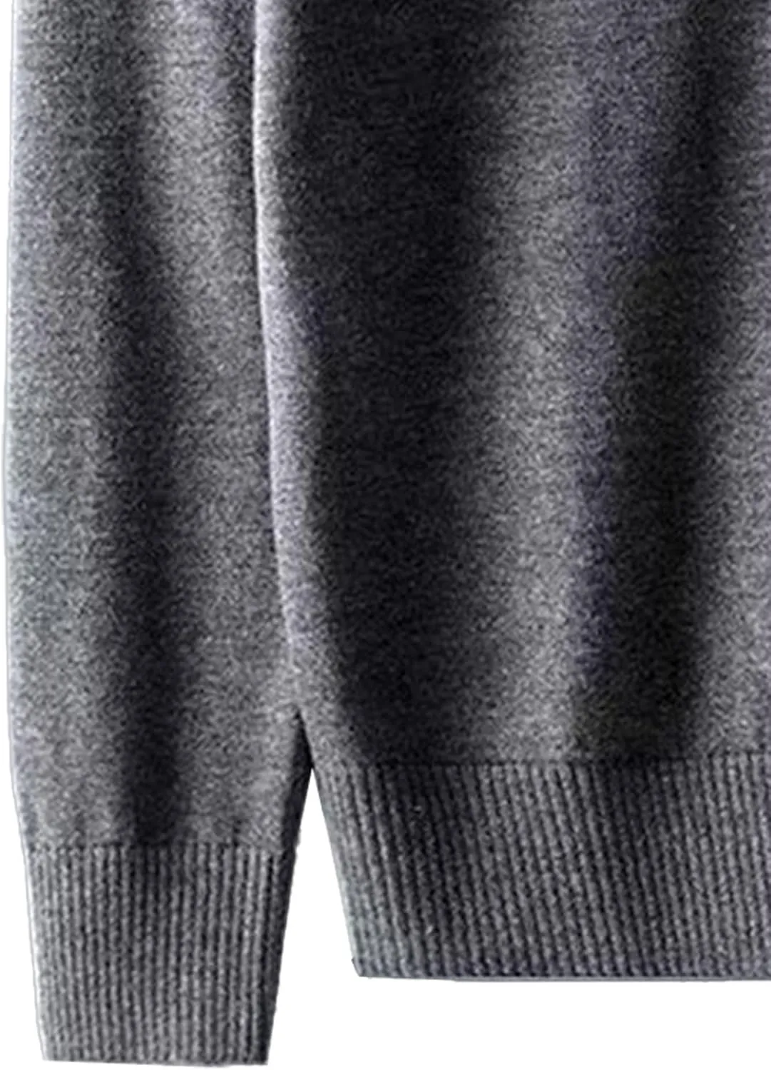 Men's V Neck Casual Lightweight Sweater Cardigan Solid Business Sweater Button Down Open Front Sweaters