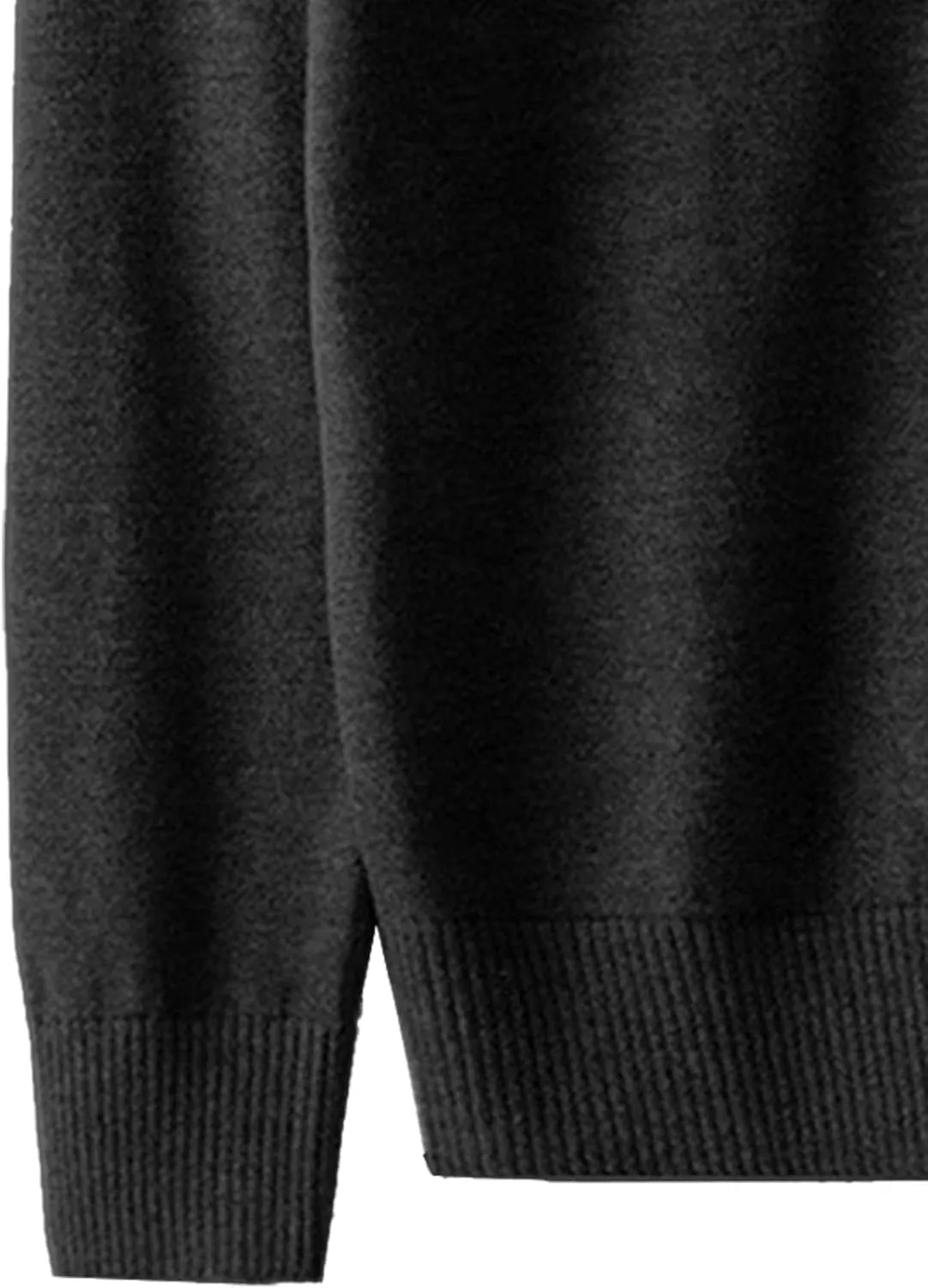 Men's V Neck Casual Lightweight Sweater Cardigan Solid Business Sweater Button Down Open Front Sweaters
