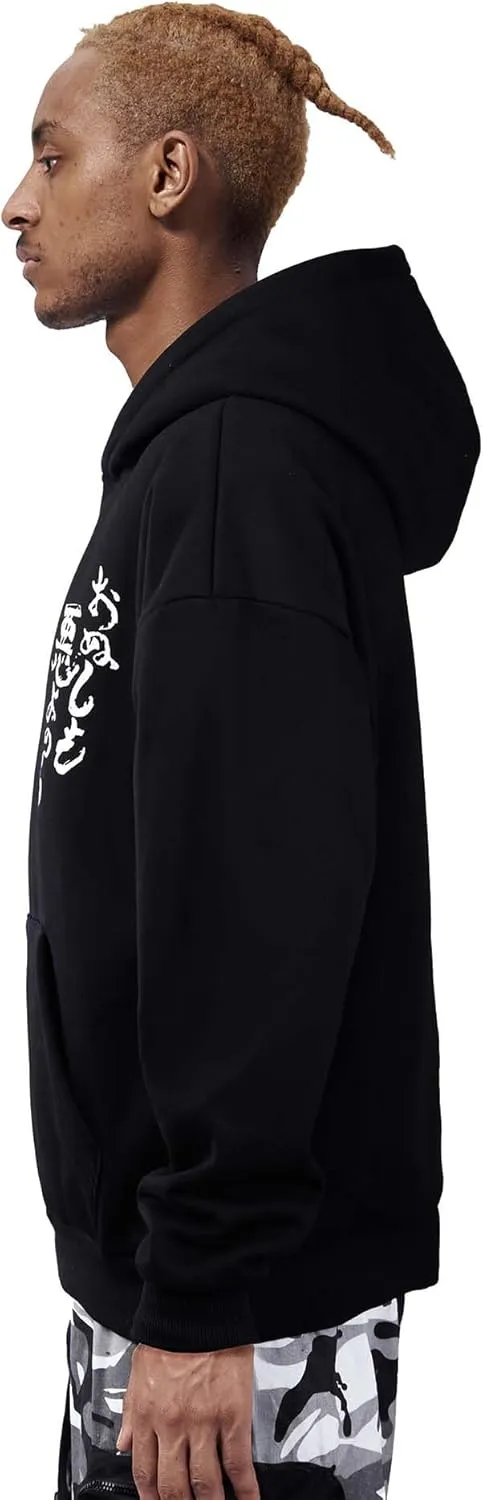 Niepce Inc Japanese Streetwear Kanji Mens Hoodies with Design